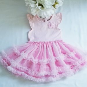 The Children's Place Baby Girl's Pink Tutu Skirt Dress Size 6-9 Months